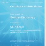 Seminar UEFA Coach education Ukraine 2019_25 год