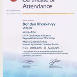 UEFA Goalkeeper A Diploma_instructor_modul_2_2015_25 год