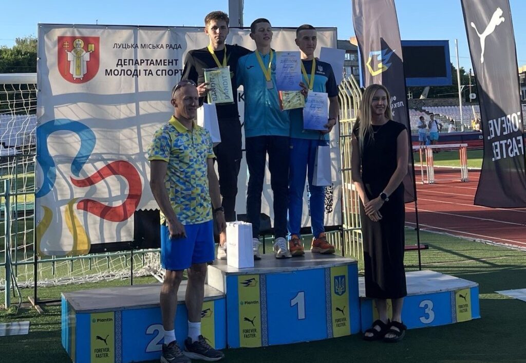 Студенти ЛДУФК на юніорському Чемпіонаті України-2025 з легкої атлетики у Луцьку завоювали дев’ять срібних медалей