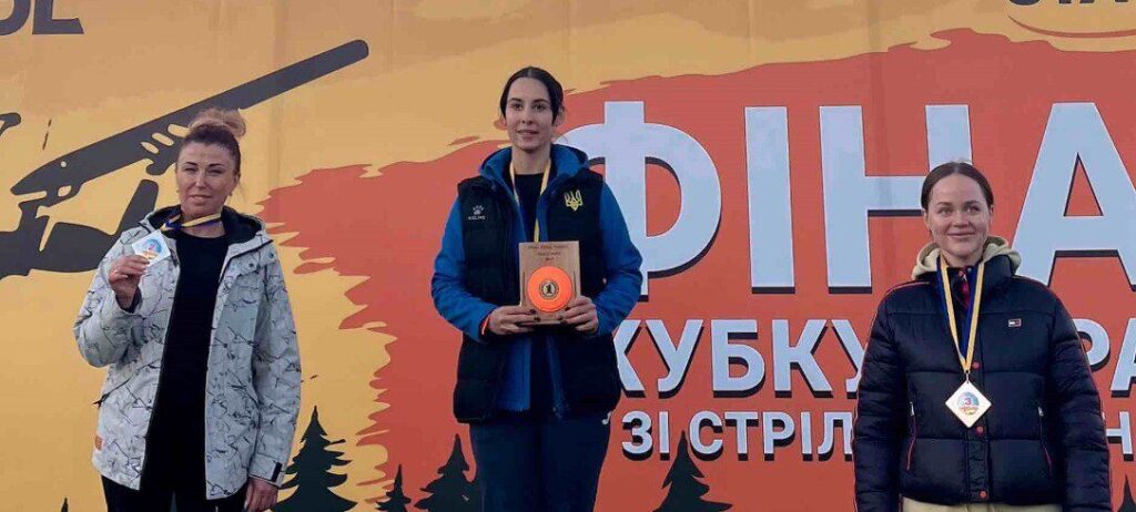 Надія Булгакова та Андрій Кобзарук – переможці Кубка України зі стрільби стендової