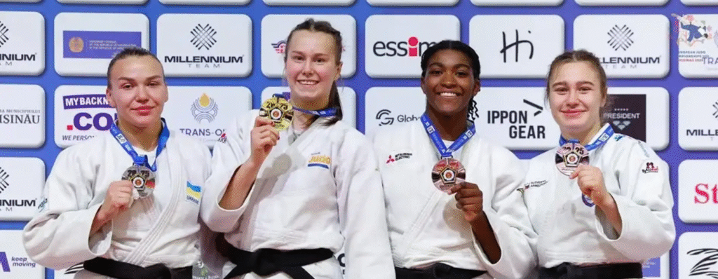 Випускниця ЛДУФК імені Івана Боберського Ольга Цімко – віцечемпіонка Європи з дзюдо