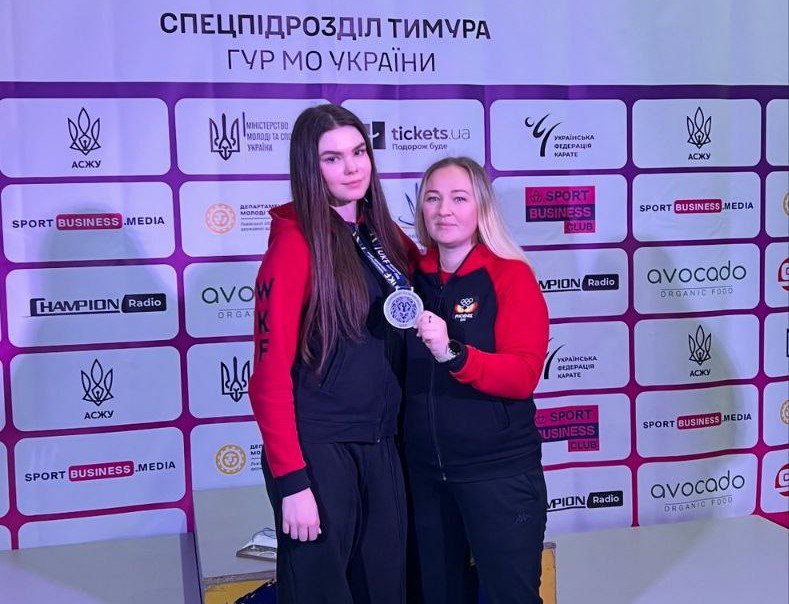 Анастасія Думич – срібна призерка Чемпіонату України з карате