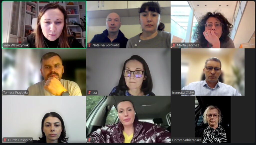 Друга робоча онлайн-зустріч учасників міжнародного проєкту «Навчання через рух» – LERMOV