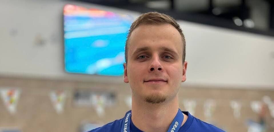 Георгій Лукашев здобув срібло на Grand Prix Brno з плавання