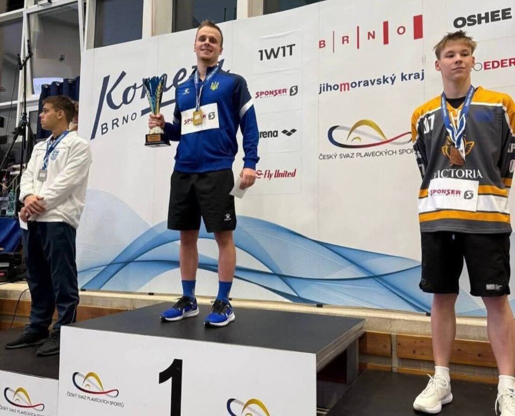 Чергова звитяга Георгія Лукашева на Grand Prix Brno 2025 з плавання