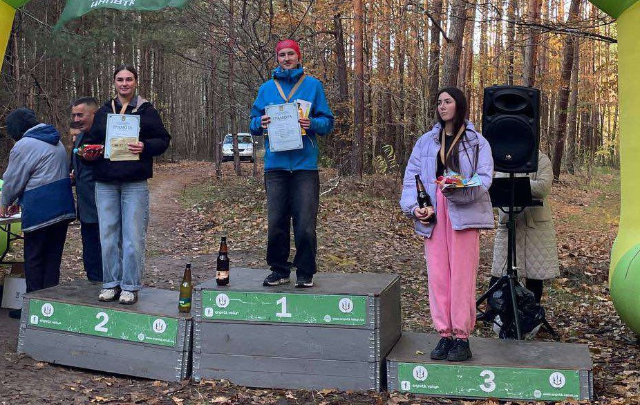 Софія Галайчук – переможниця змагань зі спортивного орієнтування «Волинська осінь»