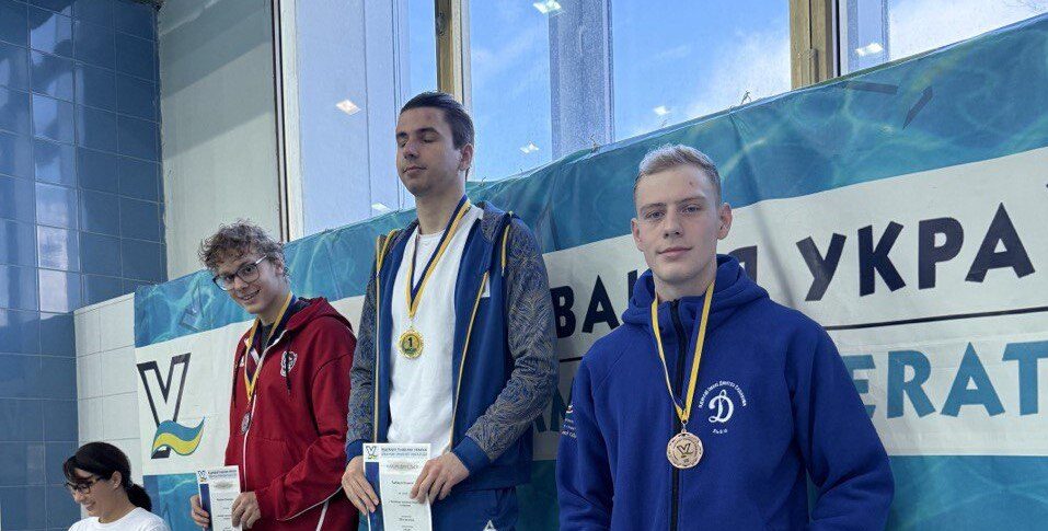 Тарас Олег – бронзовий призер зимового Чемпіонату України з плавання