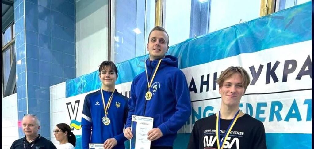 Георгій Лукашев – чемпіон та срібний призер чемпіонату України з плавання