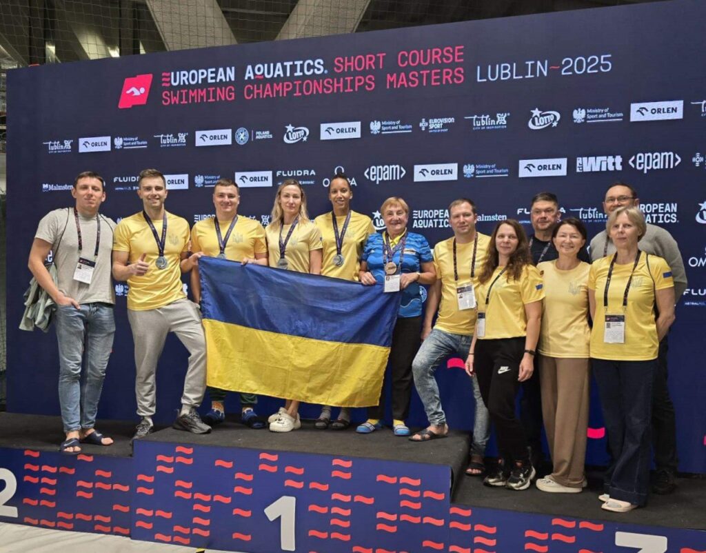 Лідія Тимошенко – бронзова призерка Чемпіонату Європи з водних видів спорту Masters