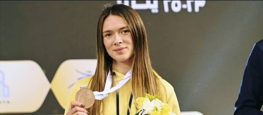 Анна Максименко здобула «бронзу» на етапі Гран-прі в Катарі