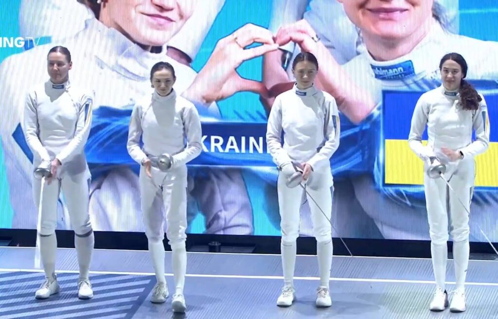 Команда шпажисток України – за крок від п’єдесталу Кубка світу
