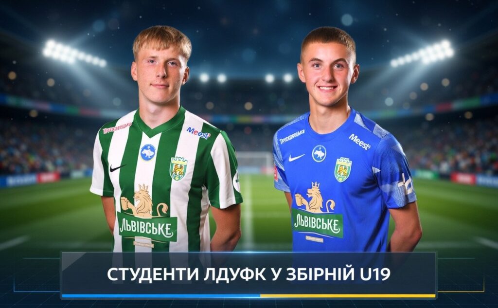 Збірна України U-19 вийшла до фінальної частини Євро-2026: серед гравців – студенти ЛДУФК імені Івана Боберського