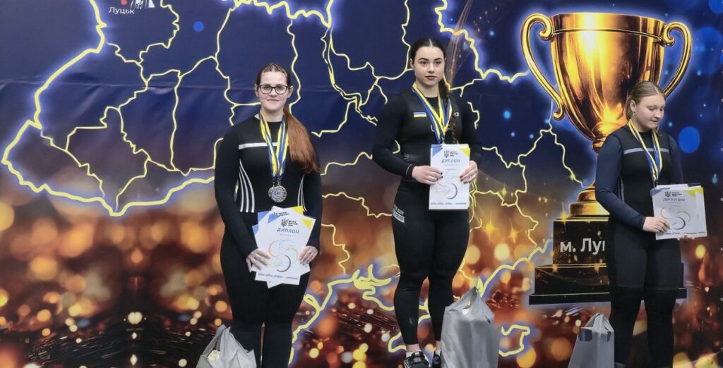 Анна Кірстюк та Євген Воронка – призери Кубка України з важкої атлетики