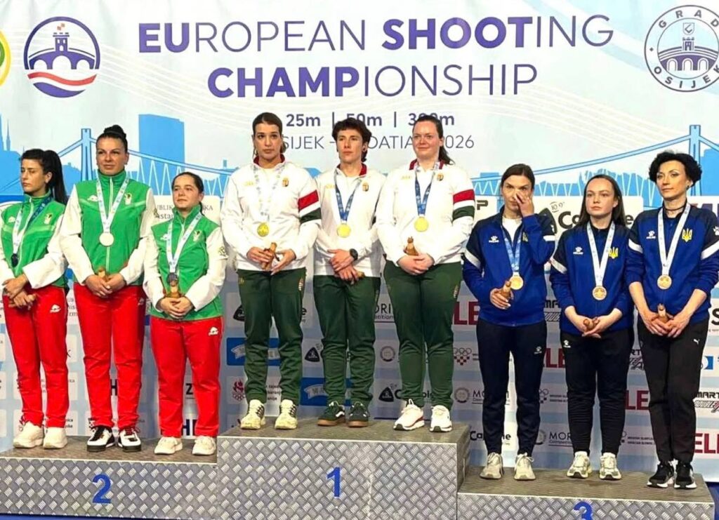 Випускники університету призери чемпіонату Європи зі стрільби