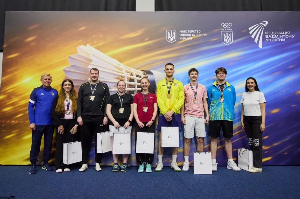 Дмитро Щербатюк – призер чемпіонату України з бадмінтону
