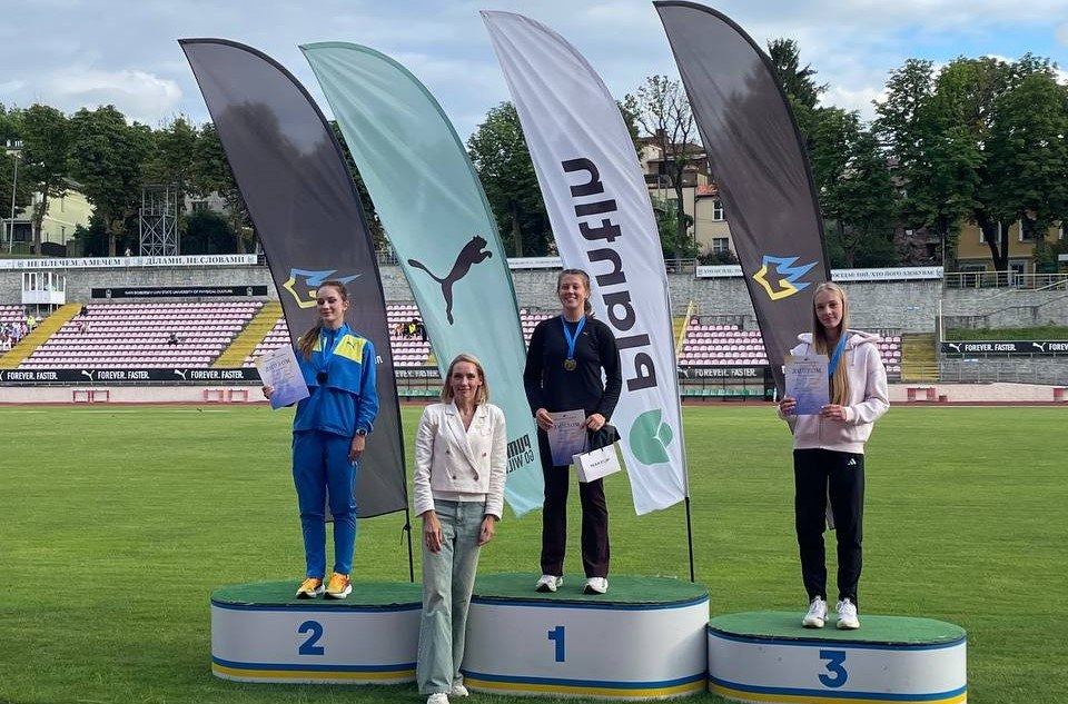 Студенти університету – переможці та призери юніорського чемпіонату України з легкої атлетики