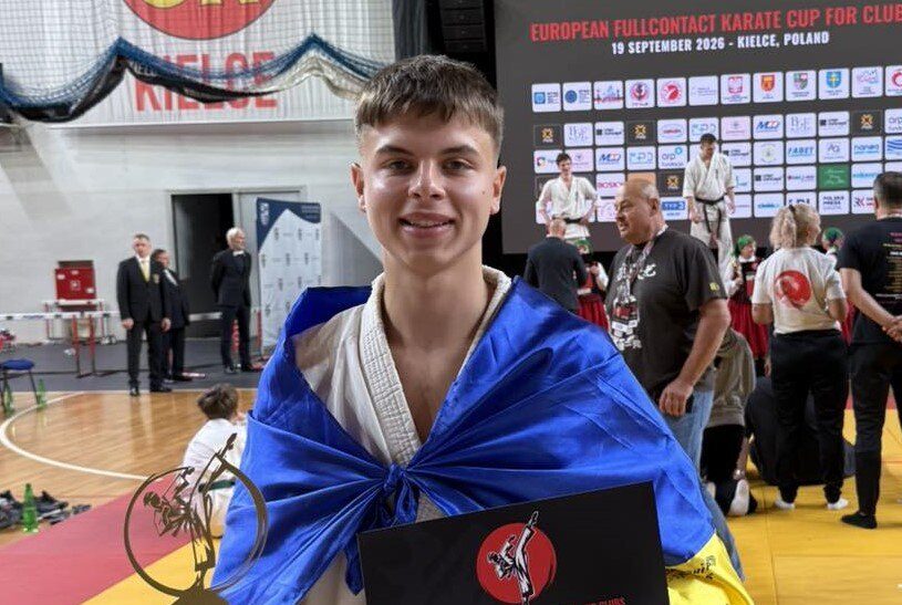 Матвій Єгоров – бронзовий призер Кубка Європи з фулконтакт карате