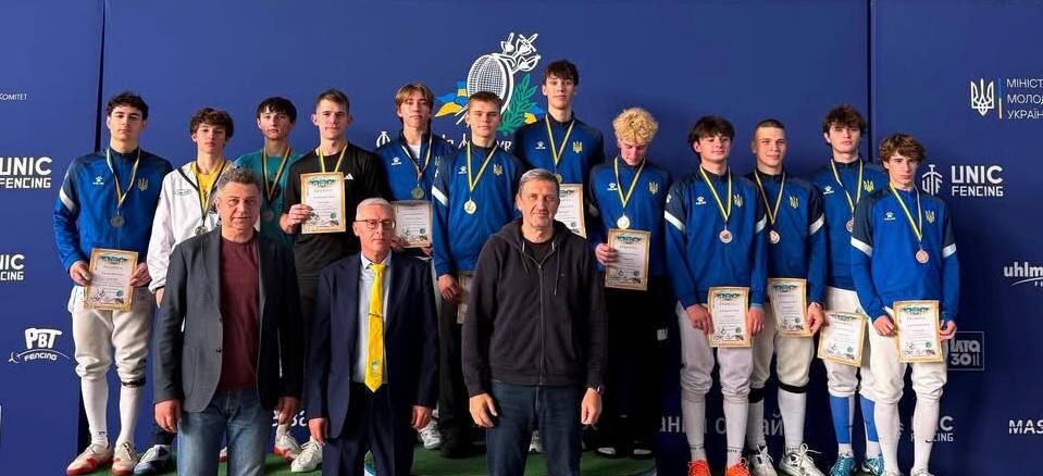 Студенти університету – призери юніорського чемпіонату України з фехтування