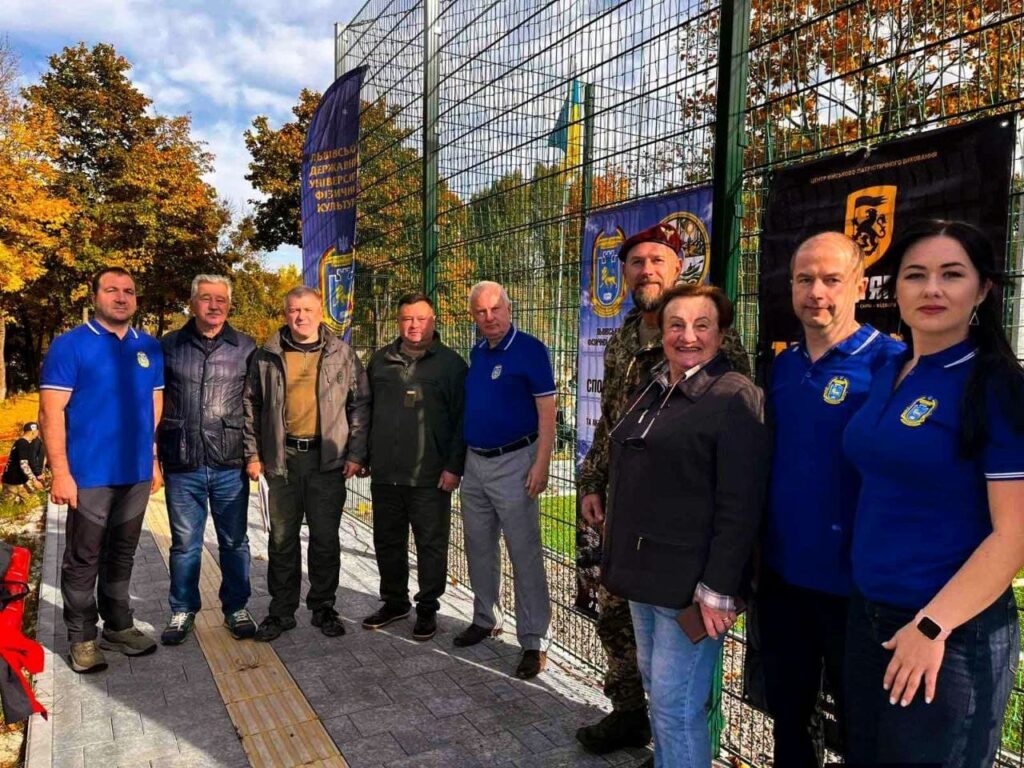 На НСК «СКІФ» відбулися військово-спортивні змагання серед старшокласників Львова
